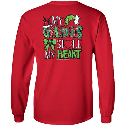 My Grandkids Stole My Heart LS Tee