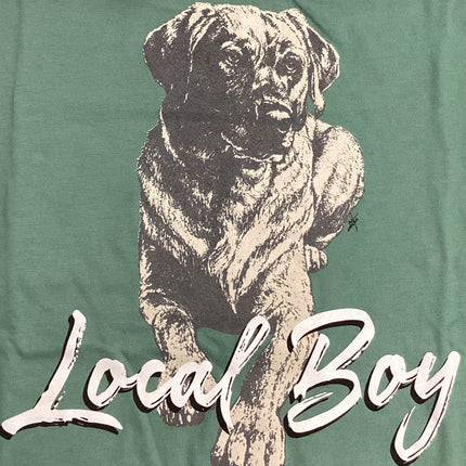 Local Boy: Light Green Vintage Lab