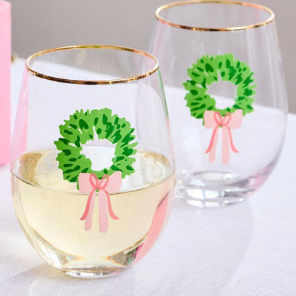 Stemless Wineglass Assorted