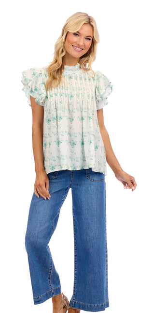 Dolly Flutter Top