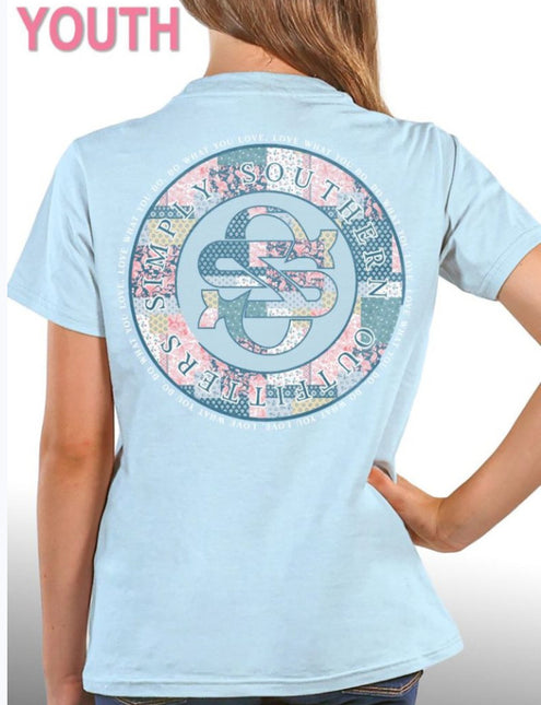 Quilted Logo Youth T-Shirt