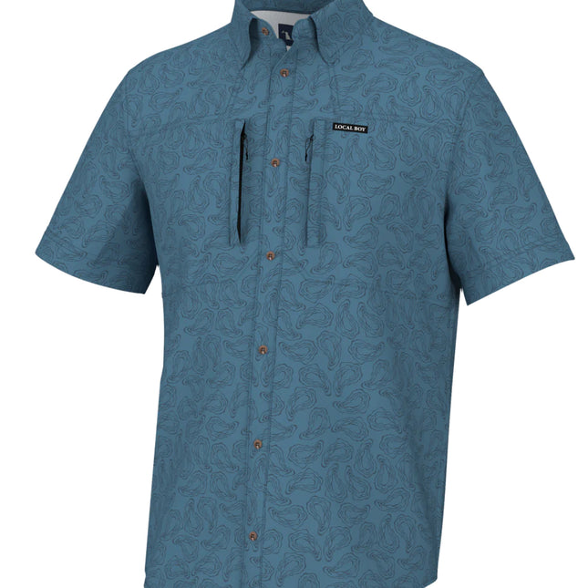 Backcountry Blue Oyster Fishing Shirt