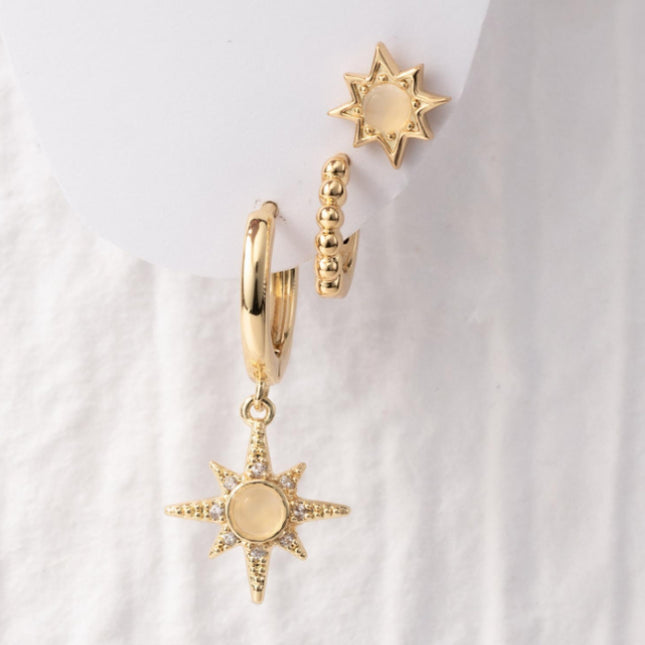 Luxe Triluxe Earring