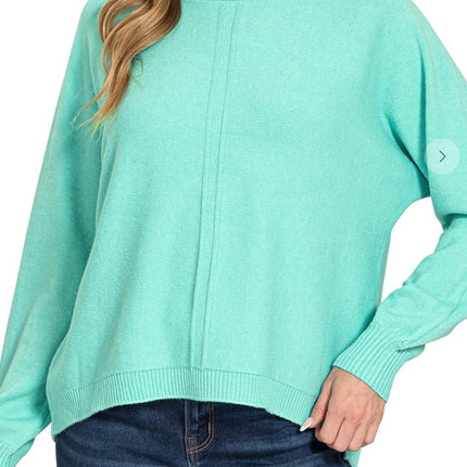 Viscose Front Seam Sweater