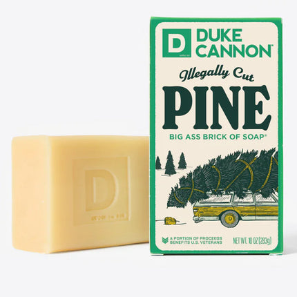 Illegally cut pine bar soap