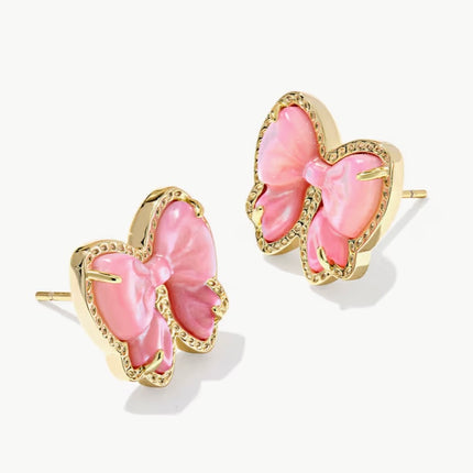 Haley Bow Stud Earring