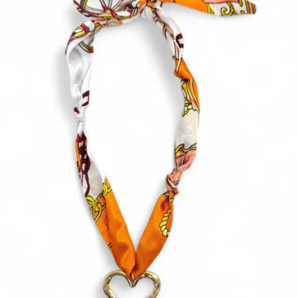 Pendant Scarf Necklace