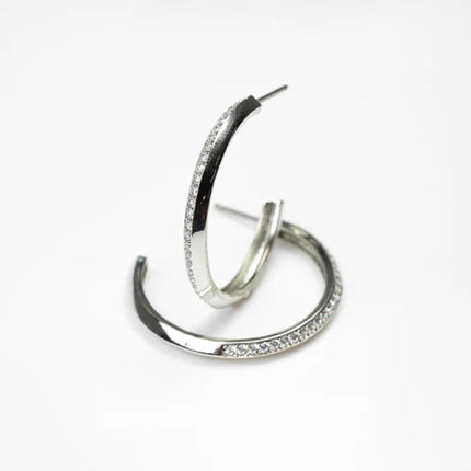 Michelle McDowell Silver Hoop Collection