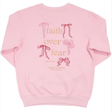 Youth Faith Over Fear Crewneck