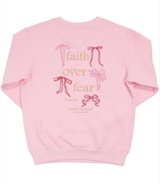 Youth Faith Over Fear Crewneck
