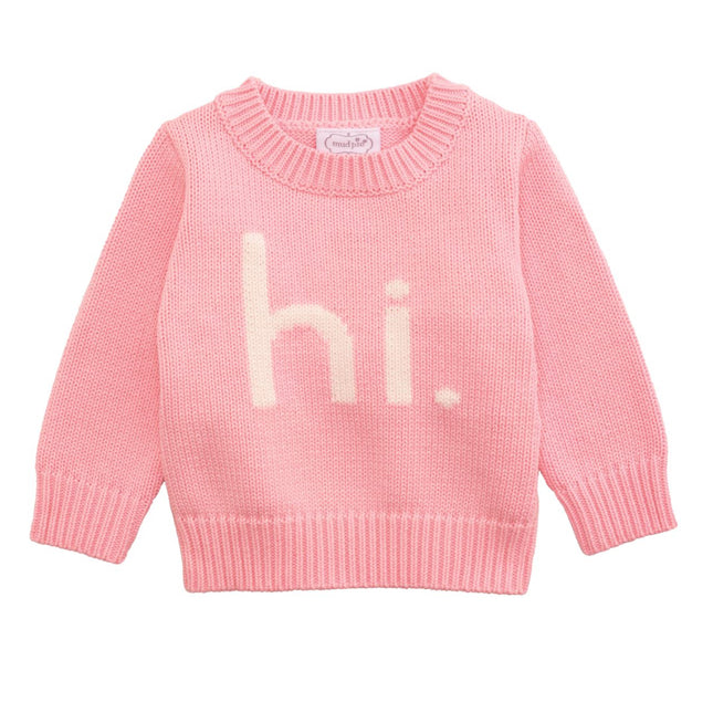 Hi Baby Girl Sweater