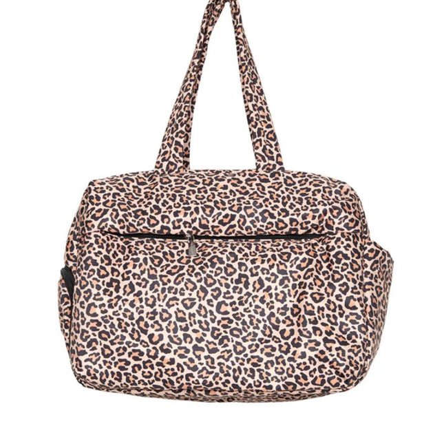 Leopard Print Weekender Bag