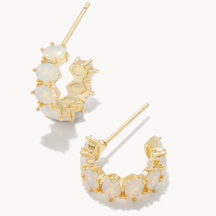 Cailin Crystal Huggie Earring