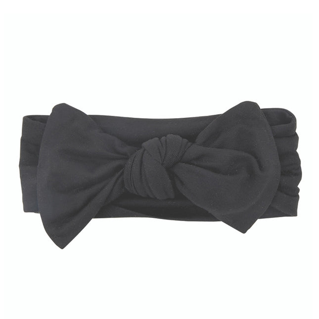 Black Bow Headband