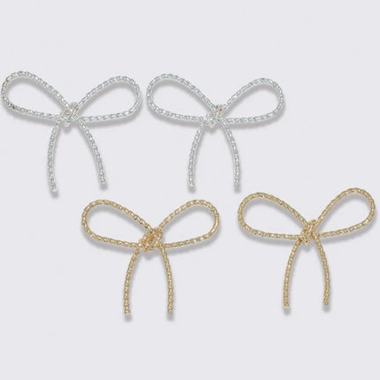 Delicate Bow Earrings