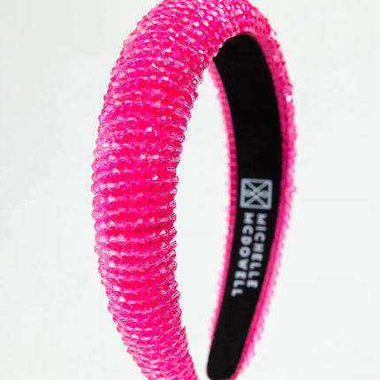 Michelle McDowell Marlina Headband Hot Pink