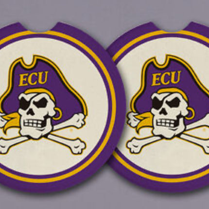 ECU car coasters