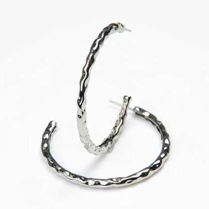 Michelle McDowell Silver Hoop Collection