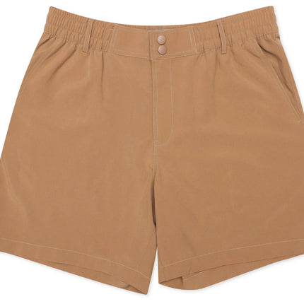 Everyday Short - Desert Tan - Flying Ducks Green Pocket - 7”