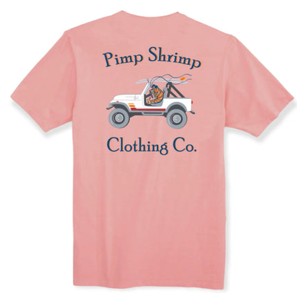 Pimp Shrimp Short Sleeve T-shirt Off Road