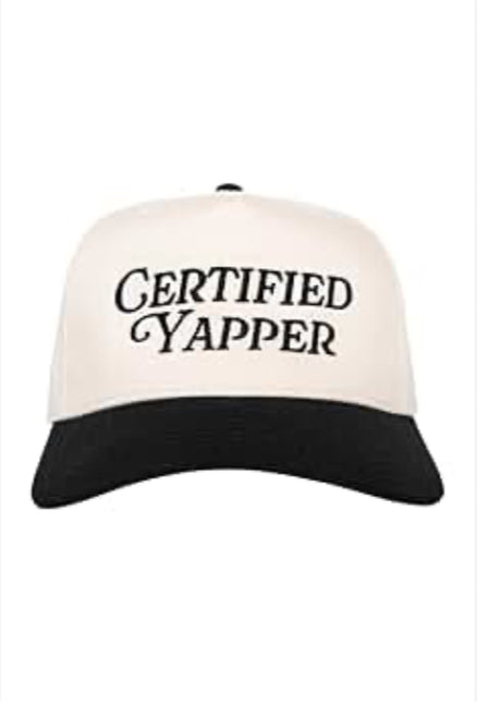 Certified Yapper trucker hat