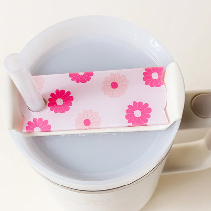 The Darling Effect Tumbler Lid Tag-Floral