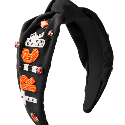 Halloween Beaded Headband