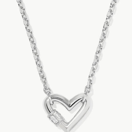 Emery Heart Pendant Necklace