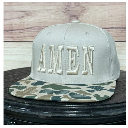 AMEN Old School Camo Hat