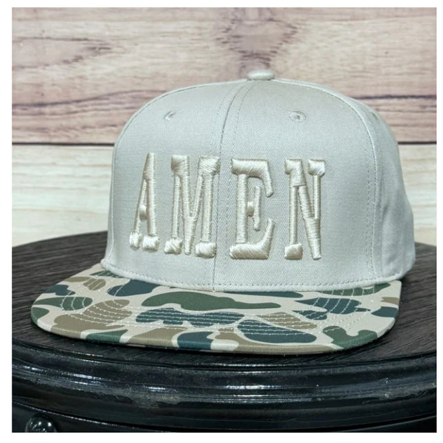 AMEN Old School Camo Hat