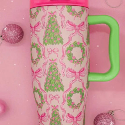 40oz Holiday Tumbler