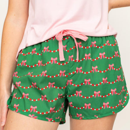 Women’s Bow Garland Lounge Shorts