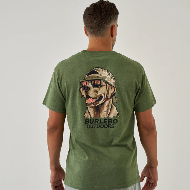 Mallard Camo Dog Heather Olive