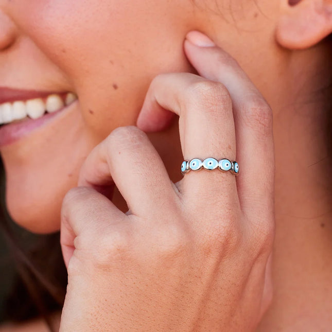 Protective Eye Ring Band