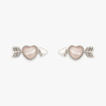 PuraVida Cupids Bow Stud Earrings