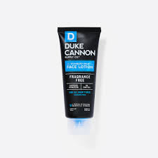 Duke Cannon Face Lotion Fragrance Free