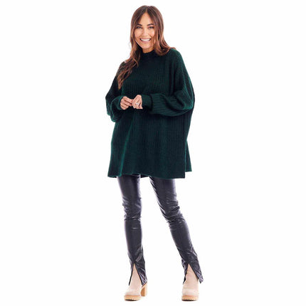 Mudpie MiloRibbed Sweater-Green