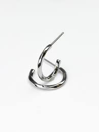 Michelle McDowell Silver Hoop Collection