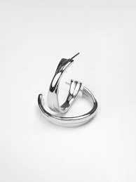 Michelle McDowell Silver Hoop Collection