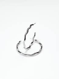 Michelle McDowell Silver Hoop Collection