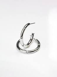 Michelle McDowell Silver Hoop Collection