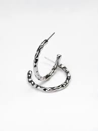 Michelle McDowell Silver Hoop Collection