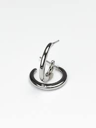 Michelle McDowell Silver Hoop Collection