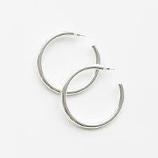 Michelle McDowell Silver Hoop Collection