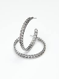 Michelle McDowell Silver Hoop Collection