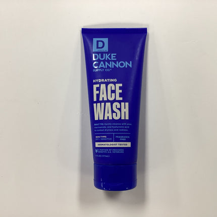 Duke Cannon 6oz Hydrating Face Wash