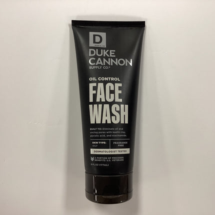 Duke Cannon 6oz Oil Control Face Wash