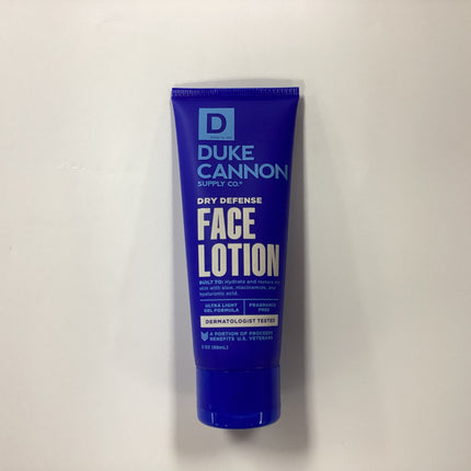 Duke Cannon 3oz Dry Defense Face Lotion