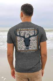 Simply Southern Men’s Deer Graphite