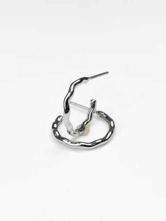 Michelle McDowell Silver Hoop Collection